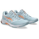 Tênis ASICS Netburner Ballistic FF 3 - Azul/Laranja