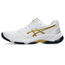 Tênis ASICS Netburner Ballistic FF 3 - Branco/Dourado