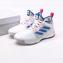 Tênis Adidas Crazyflight Mid Vôlei - Branco - Rosa