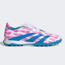 Chuteira Adidas Predator League Society - Azul - Rosa